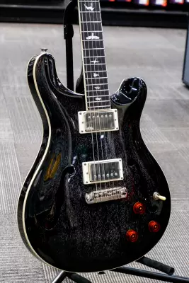 PRS Guitars - SE Hollowbody Standard Piezo Electric Guitar with Case - Dog Hair Smokeburst
